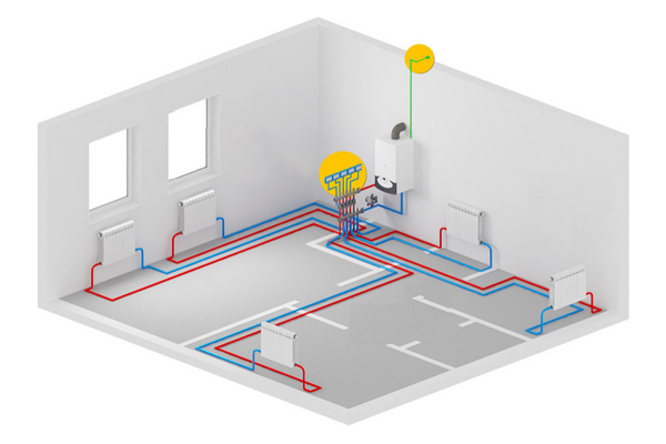 Как устроена система отопления?