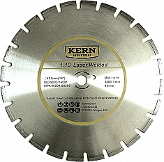 Алмазный диск Kern 1.10 Laser Welded U-Slots 302 мм