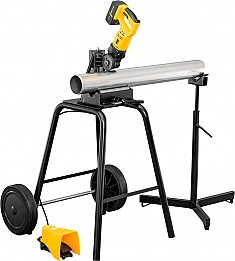 Использование аккумуляторной машины для резки труб Rems Cento 22V