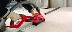 Использование алмазного штробореза Hilti DCH 180-SL 230V E