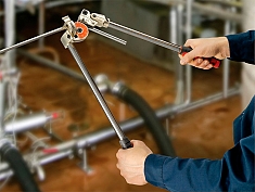 Использование трубогиба ручного рычажного Ridgid 612M