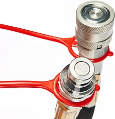 Муфты гидравлических шлангов гидравлических стыковых сварочных аппаратов для пнд труб Gas Fusion Red-315