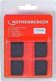 Упаковка резьбонарезных гребенок для клуппов Rothenberger BSPT R 1 1/4"